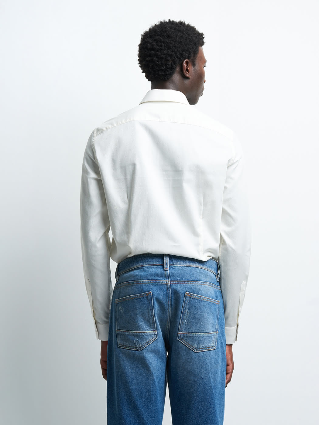 Chemise slim faux uni - DEVRED 1902