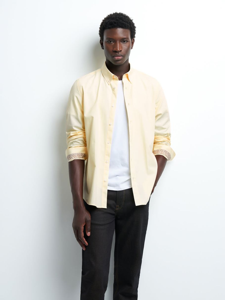 Chemise slim unie - DEVRED 1902