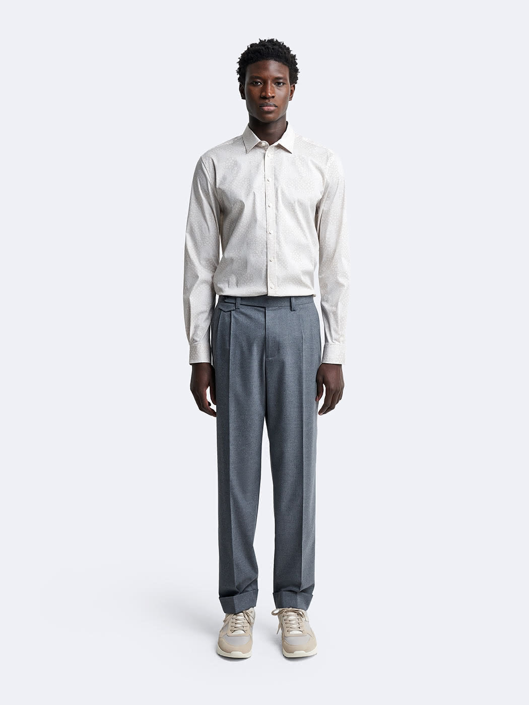 Chemise extra-slim stretch fantaisie - DEVRED 1902