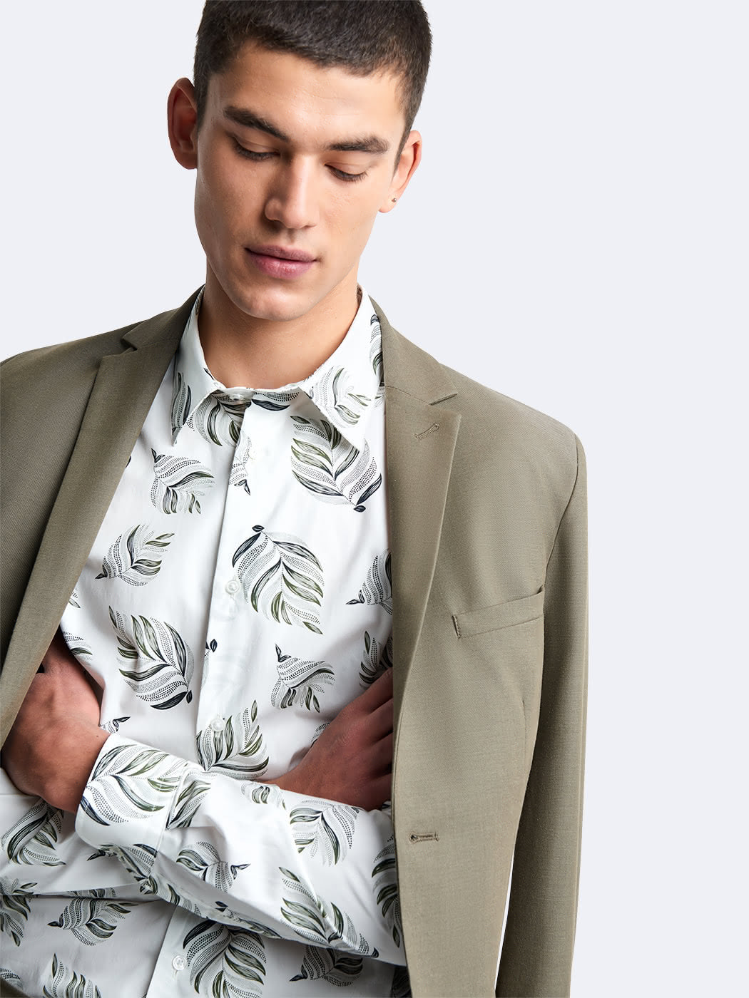 Chemise slim en satin végétale - DEVRED 1902