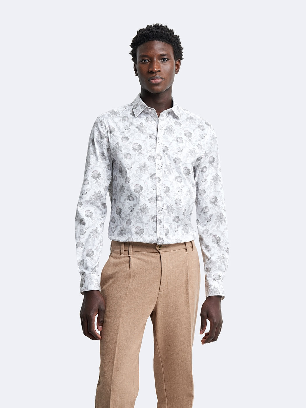 Chemise extra-slim stretch végétale - DEVRED 1902