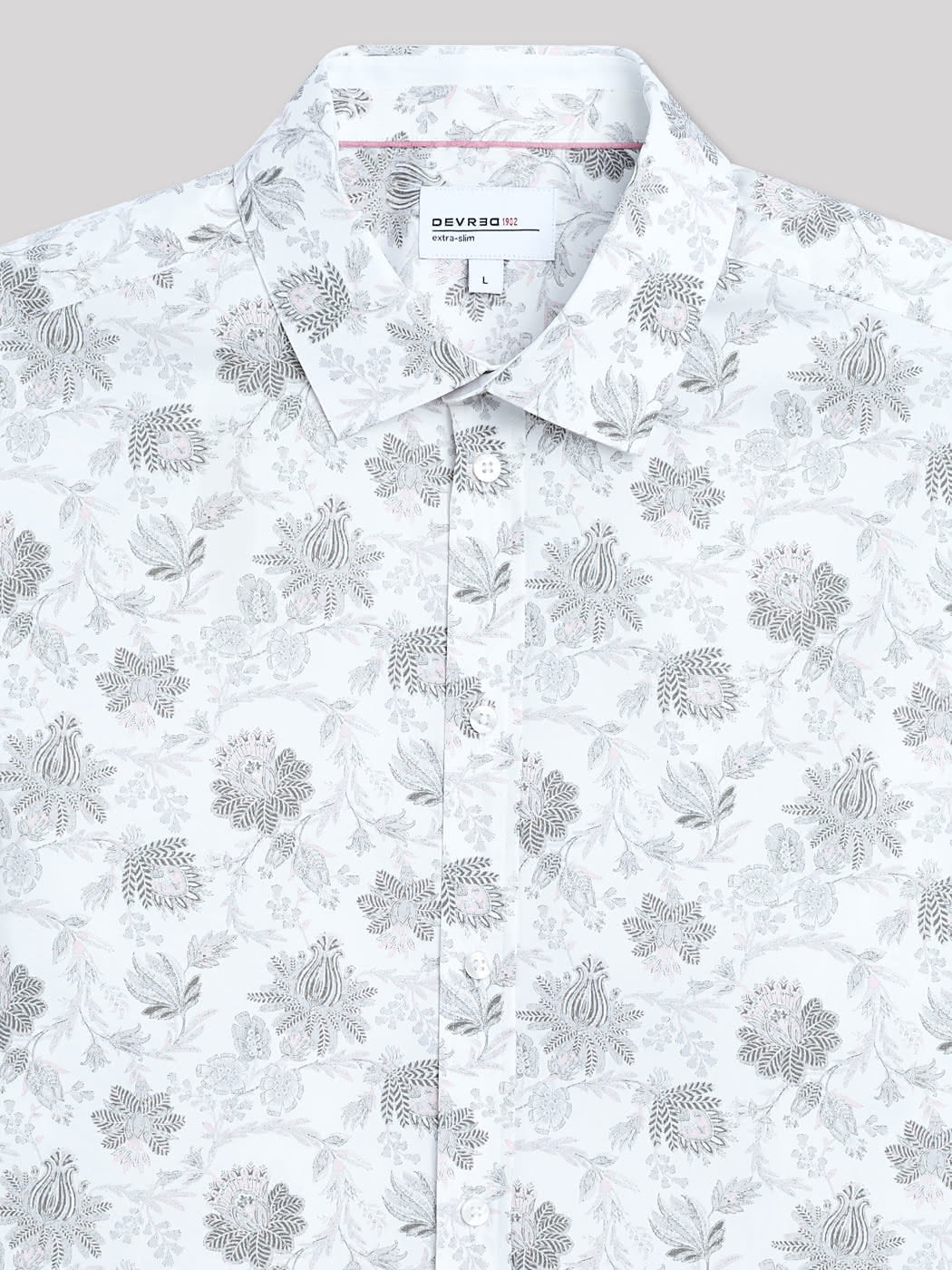 Chemise extra-slim stretch végétale - DEVRED 1902
