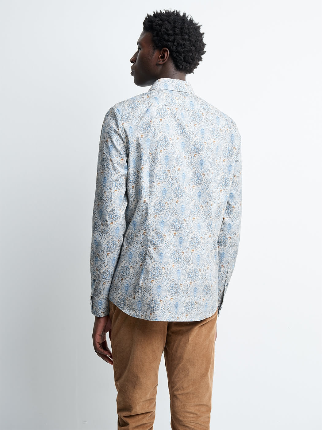 Chemise slim fleurie - DEVRED 1902