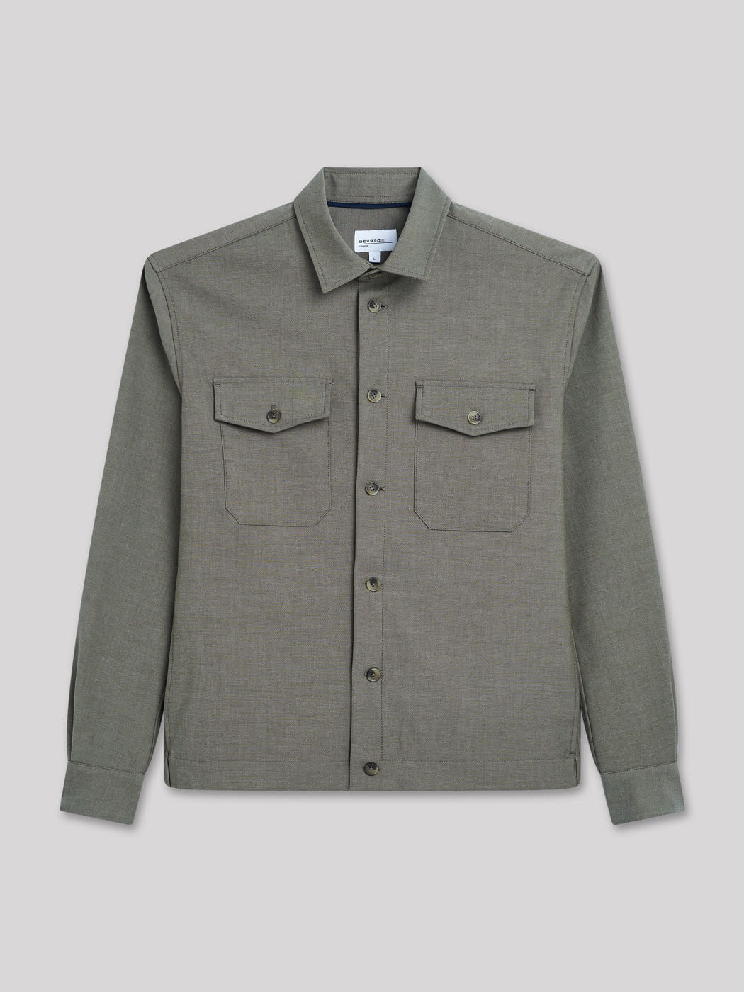Chemise regular unie - DEVRED 1902