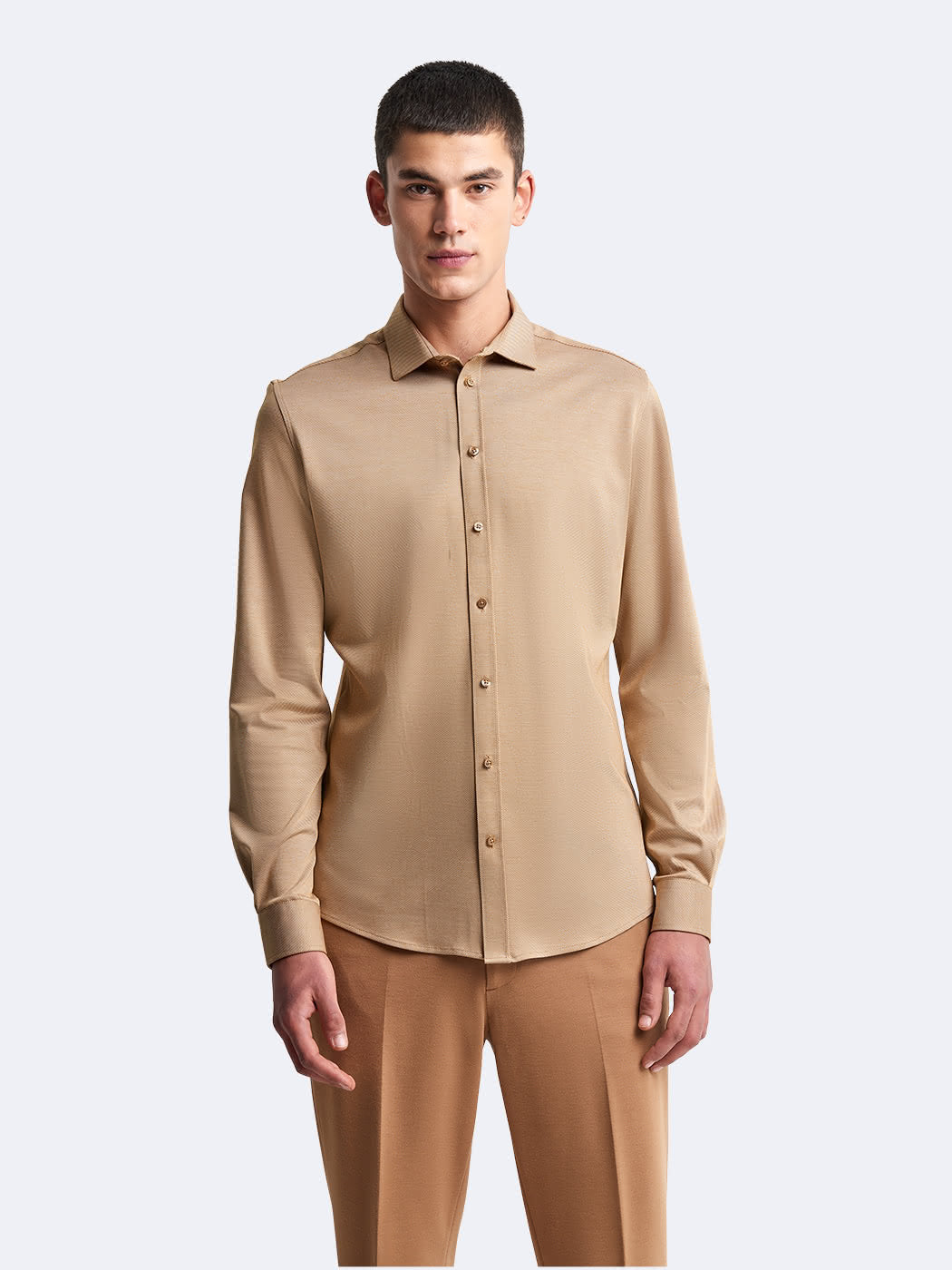 Chemise extra-slim unie - DEVRED 1902
