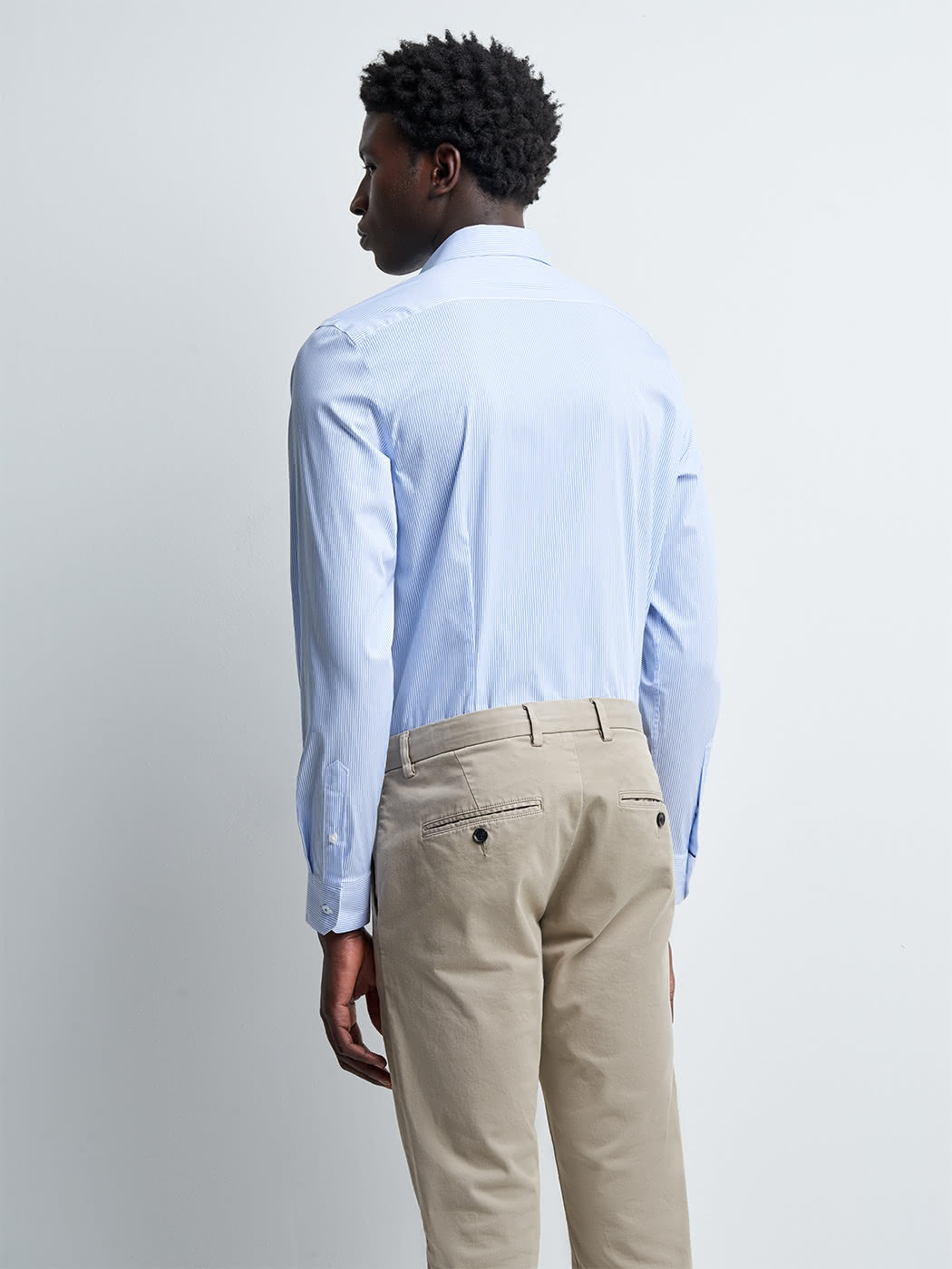 Chemise extra-slim stretch rayée - DEVRED 1902
