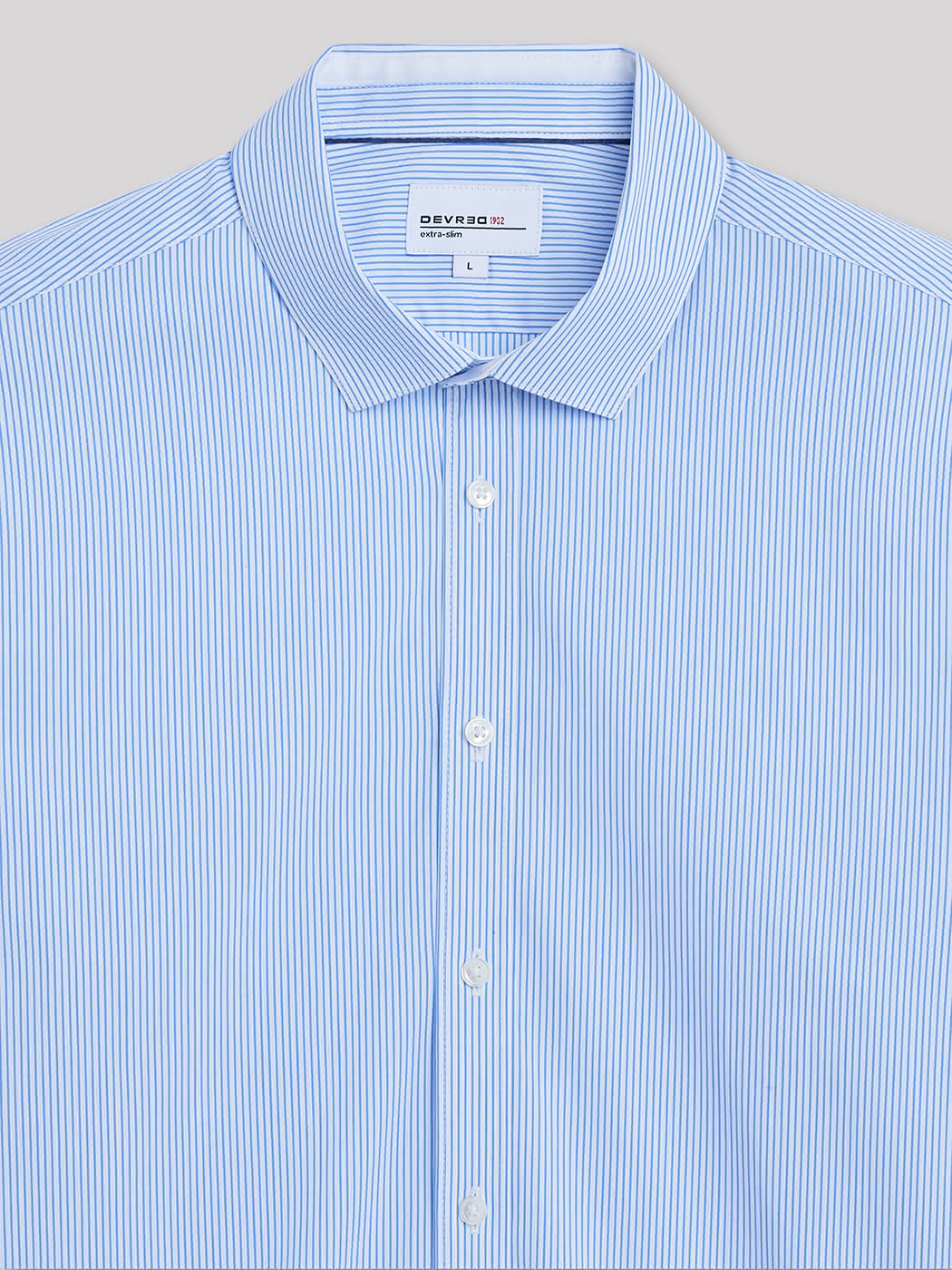 Chemise extra-slim stretch rayée - DEVRED 1902