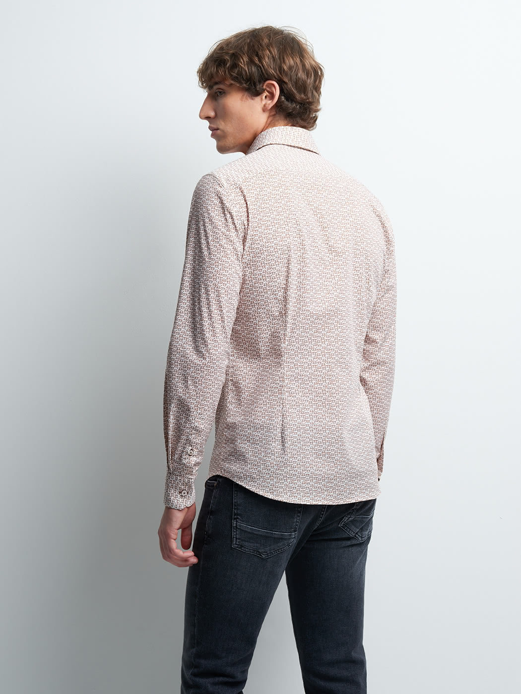 Chemise extra-slim imprimée - DEVRED 1902