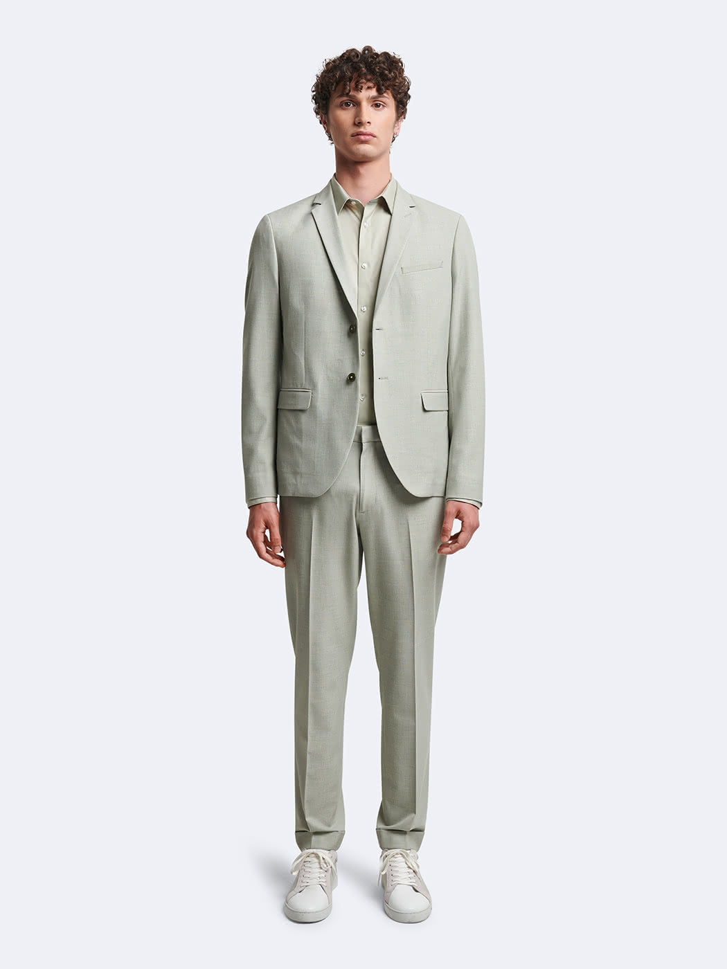 Chemise extra-slim sans repassage  unie - DEVRED 1902