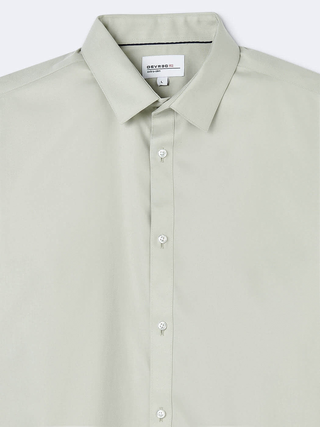 Chemise extra-slim sans repassage  unie - DEVRED 1902