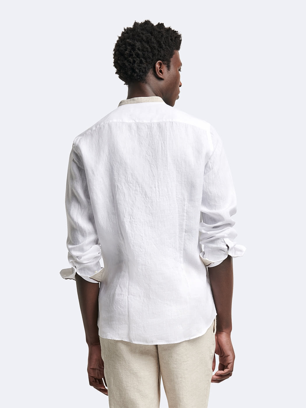 Chemise slim en lin - DEVRED 1902
