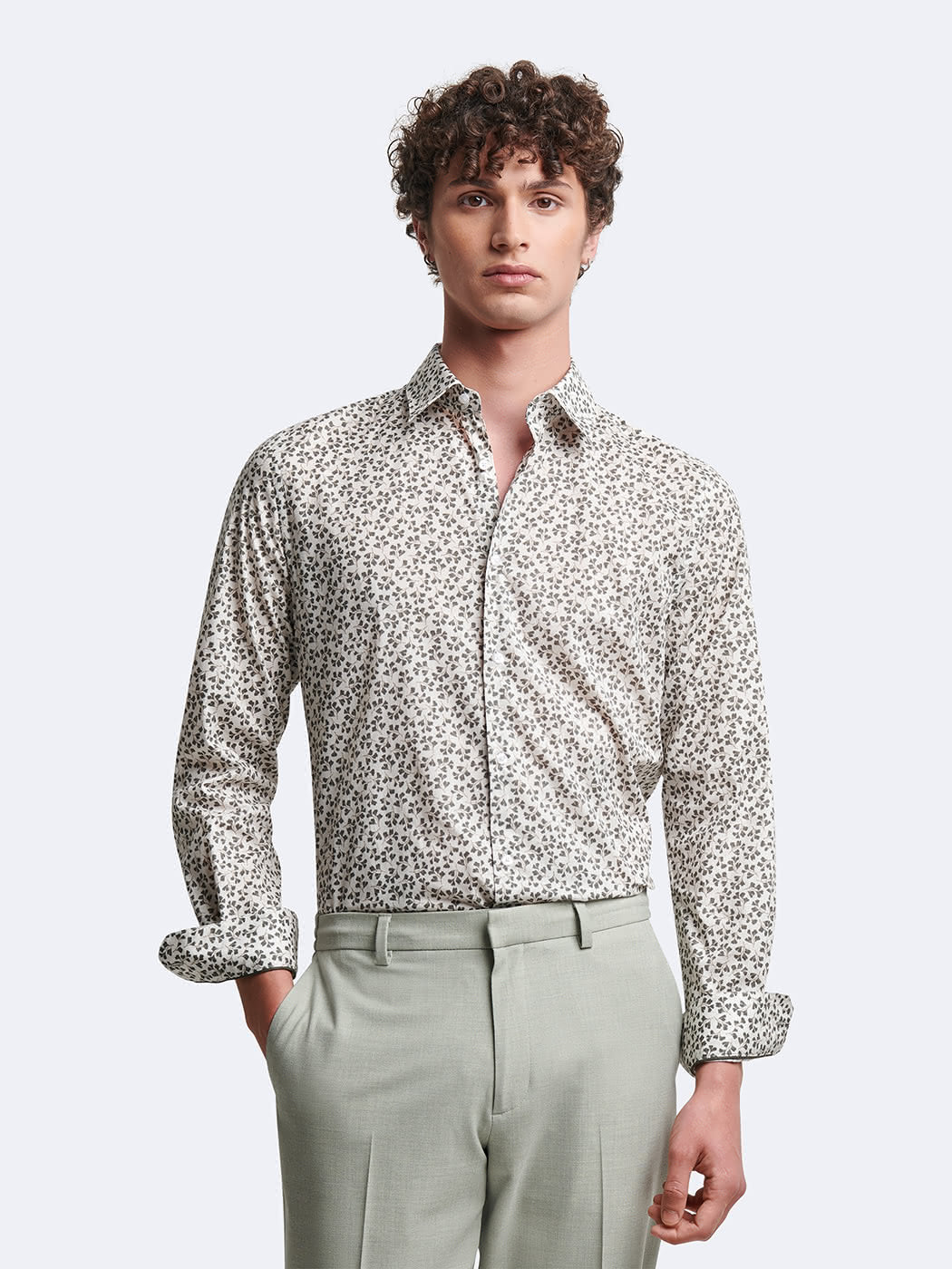 Chemise fleurie en coton - DEVRED 1902