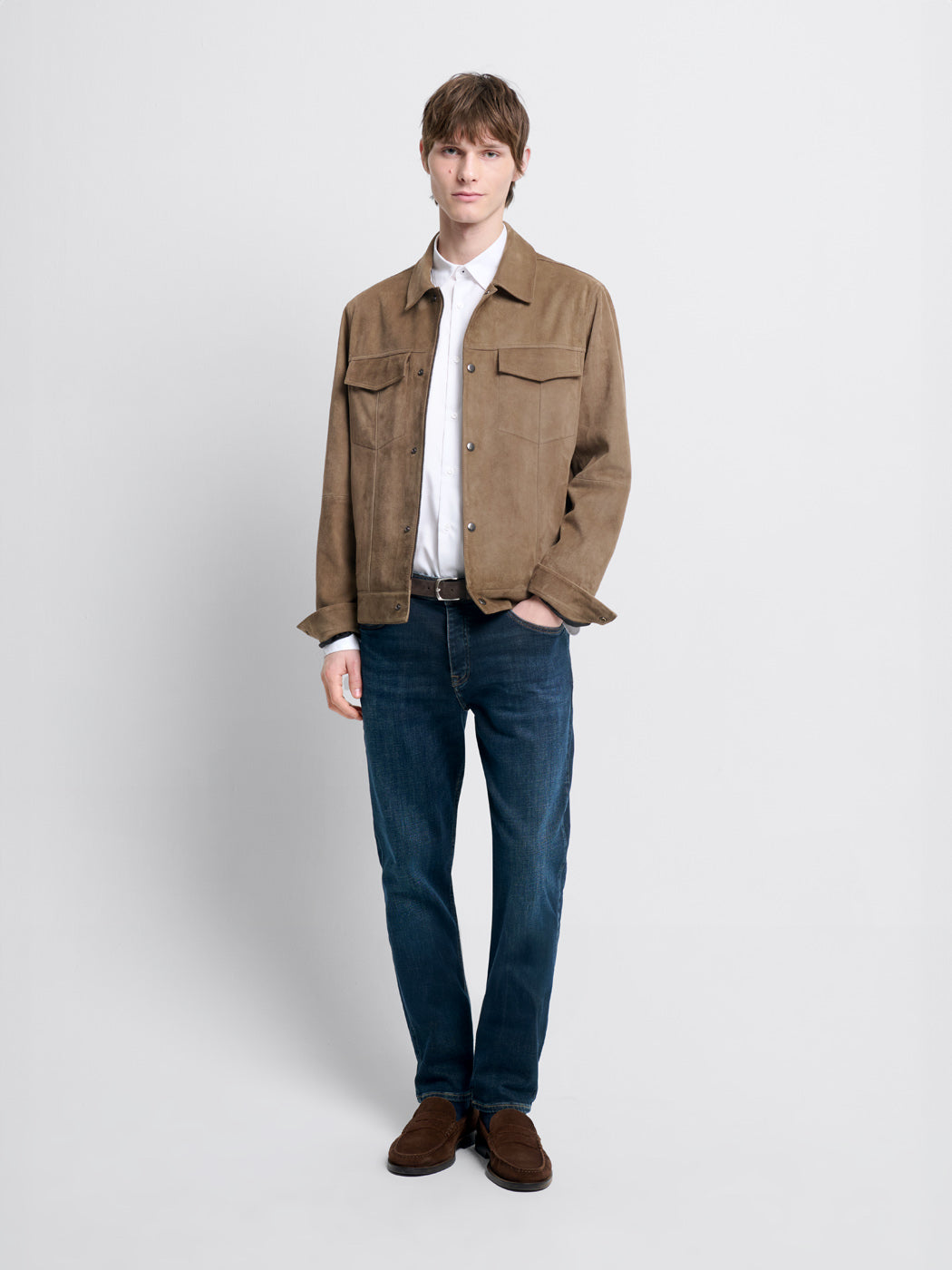 Chemise slim repassage facile
