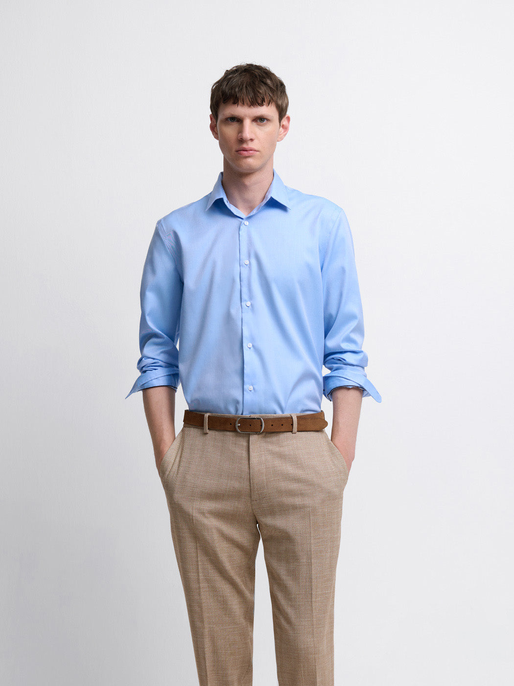 Chemise slim repassage facile - DEVRED 1902