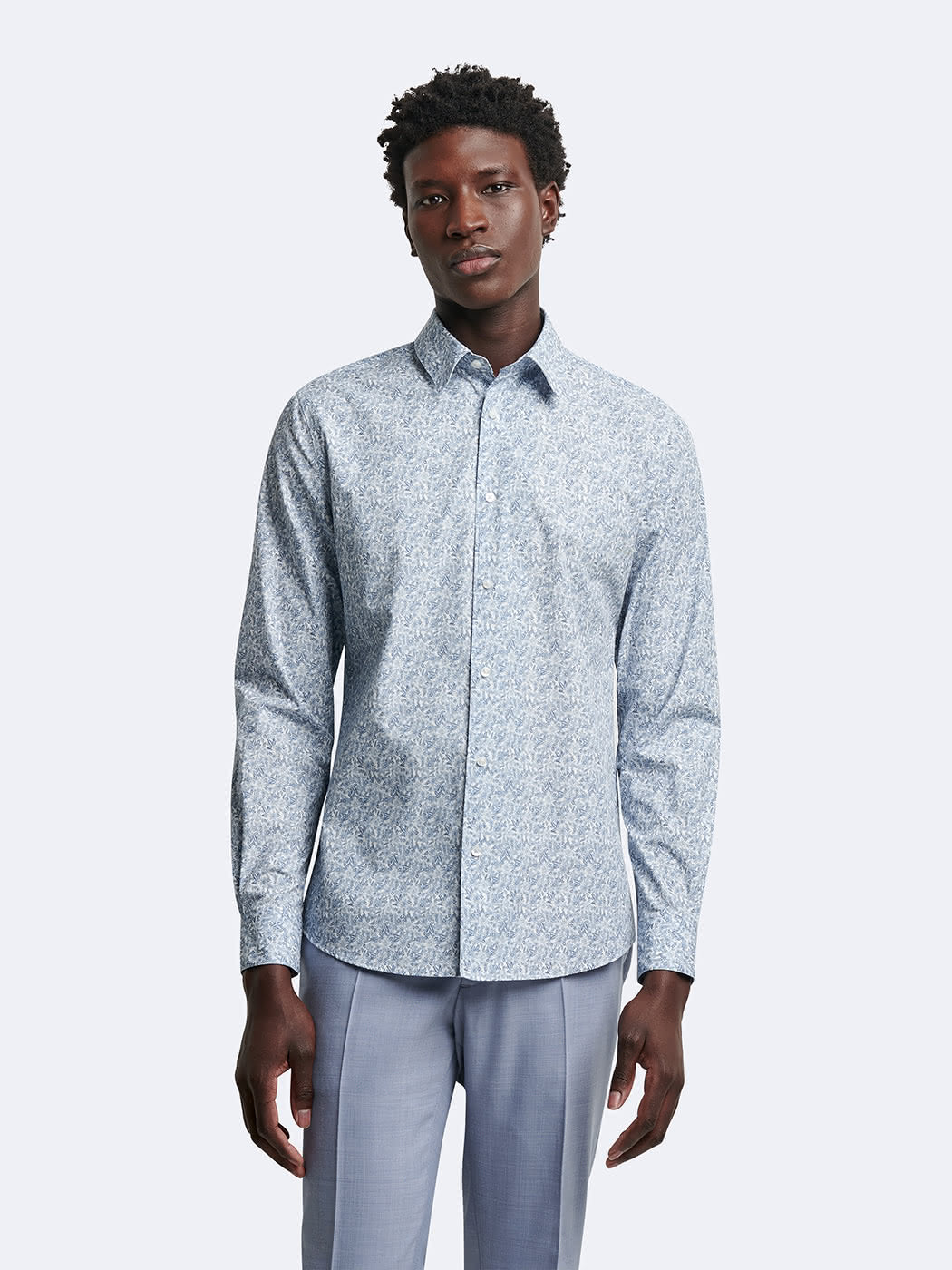Chemise 100% coton fleurie - DEVRED 1902
