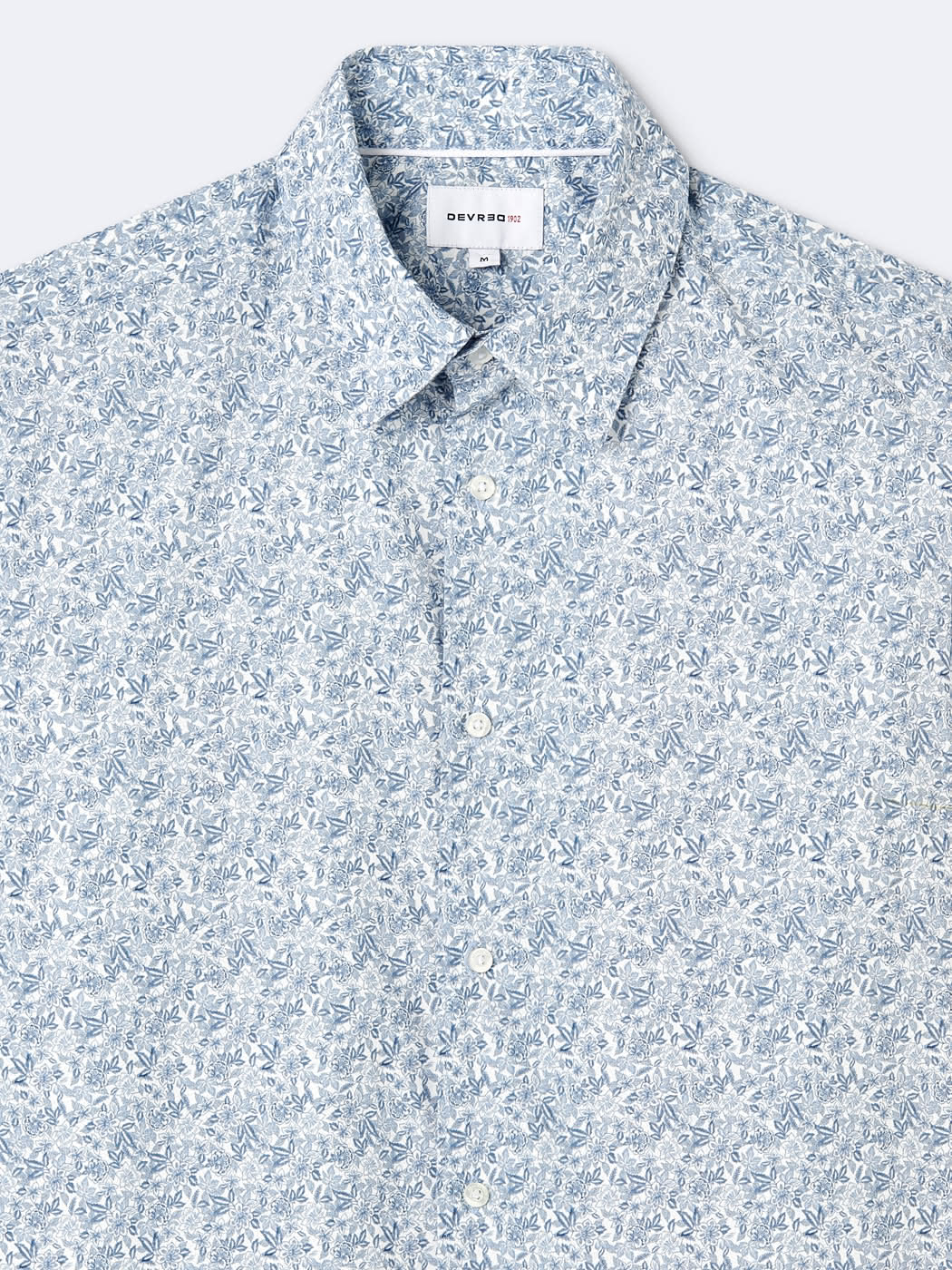 Chemise 100% coton fleurie - DEVRED 1902