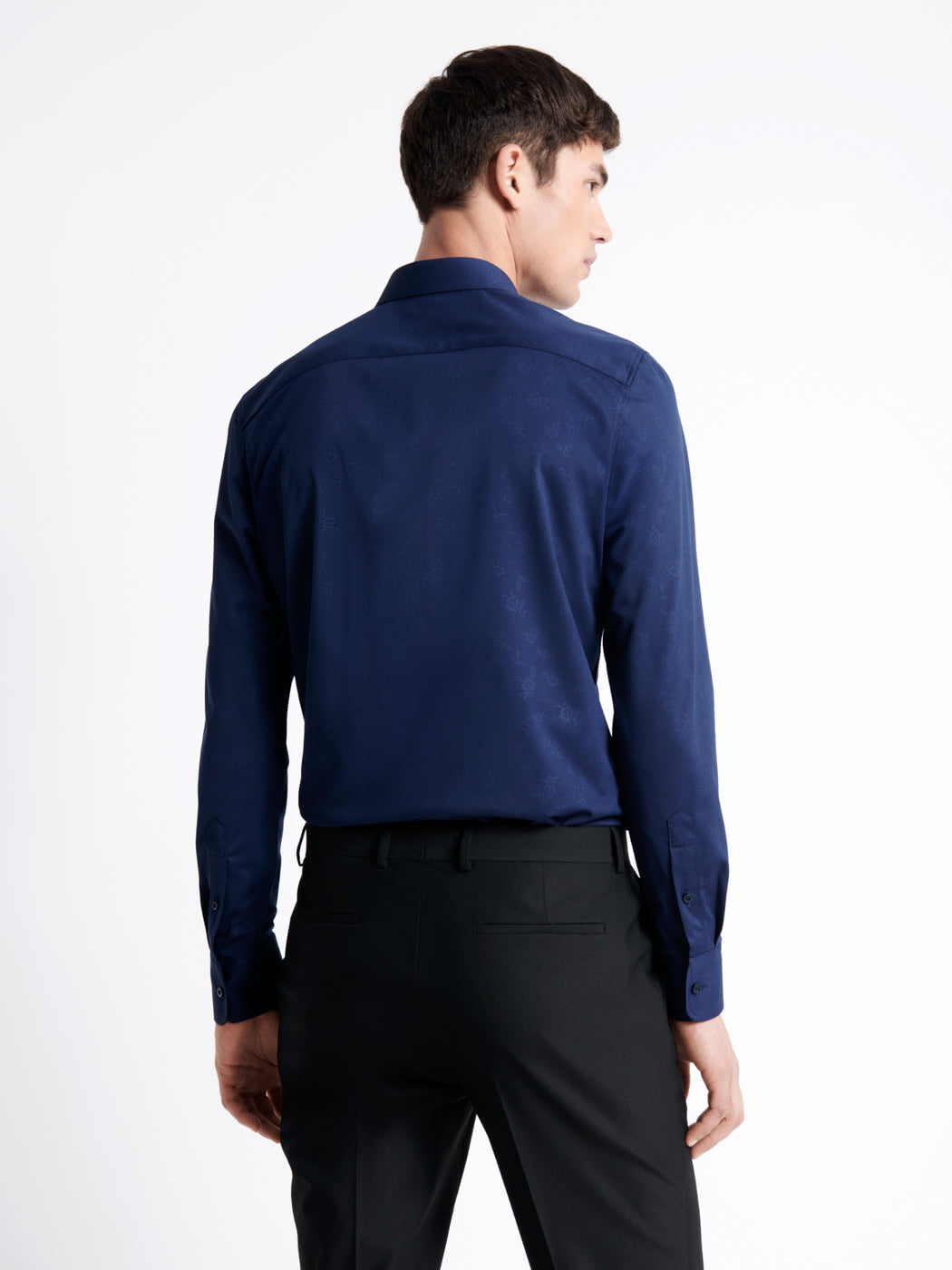Chemise infroissable fleurie - DEVRED 1902