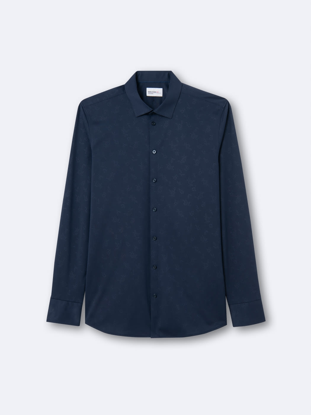 Chemise infroissable fleurie - DEVRED 1902