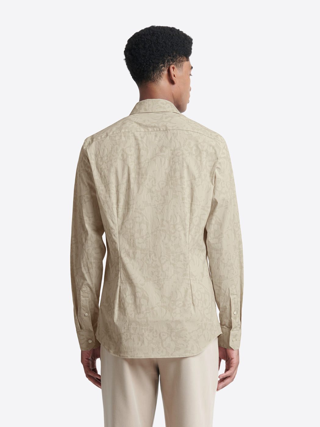 Chemise stretch fleurie - DEVRED 1902