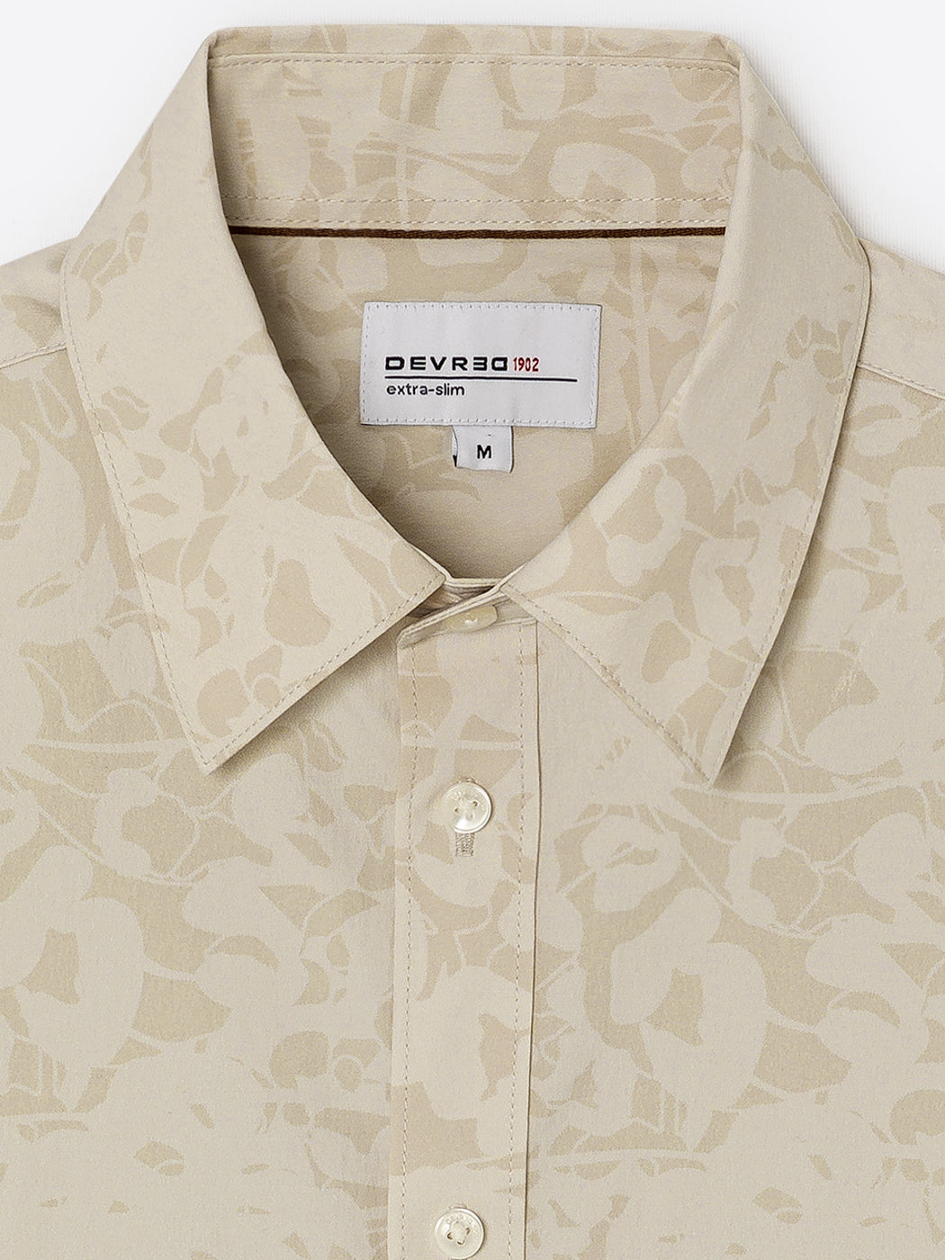Chemise stretch fleurie - DEVRED 1902