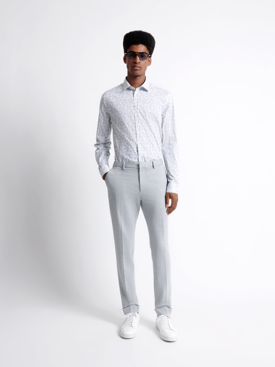 Chemise stretch végétale en coton - DEVRED 1902