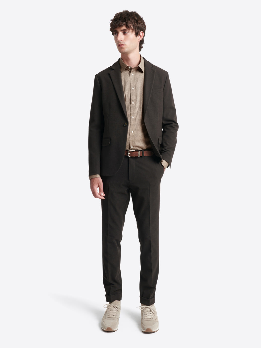 Chemise stretch fantaisie en coton - DEVRED 1902