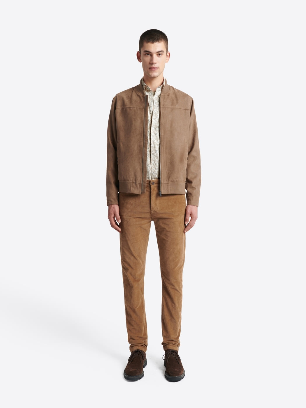 Chemise fleurie 100% coton - DEVRED 1902