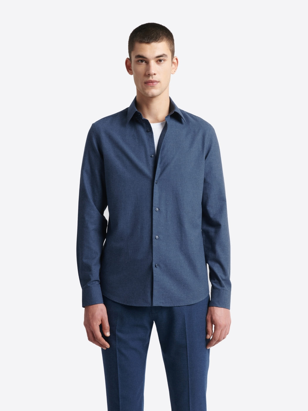 Chemise slim en coton - DEVRED 1902