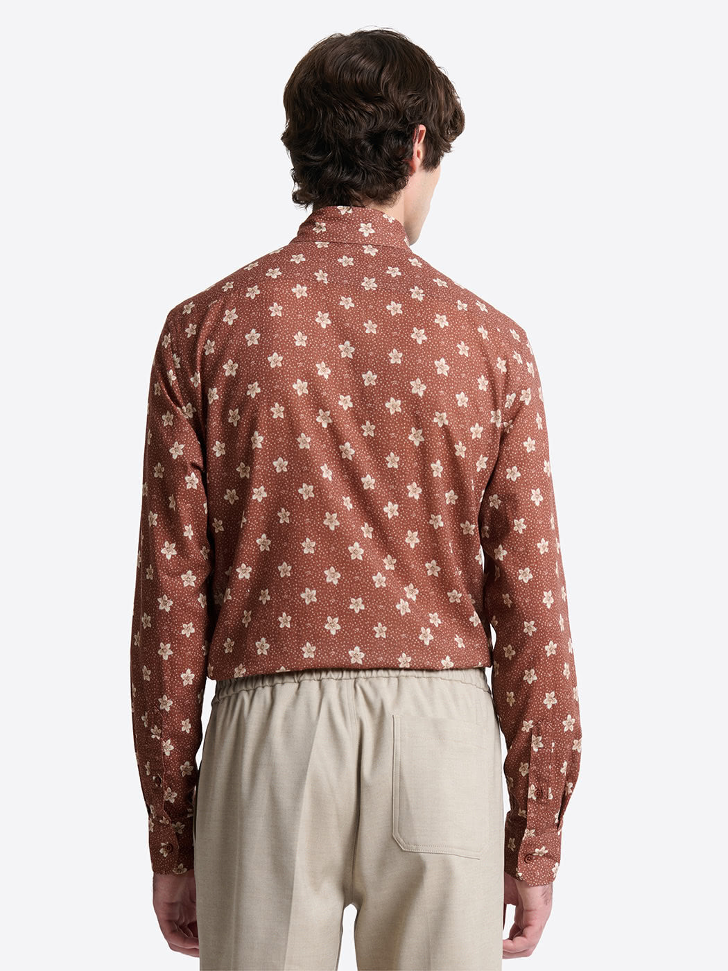 Chemise fleurie en coton - DEVRED 1902