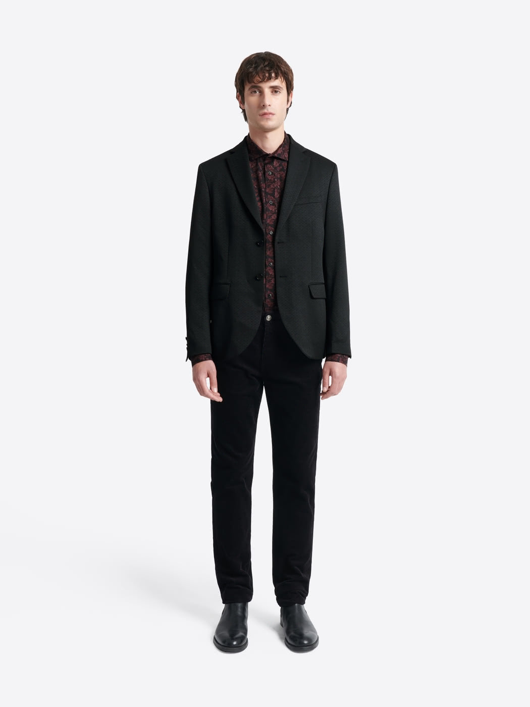 Chemise slim végétale en coton - DEVRED 1902