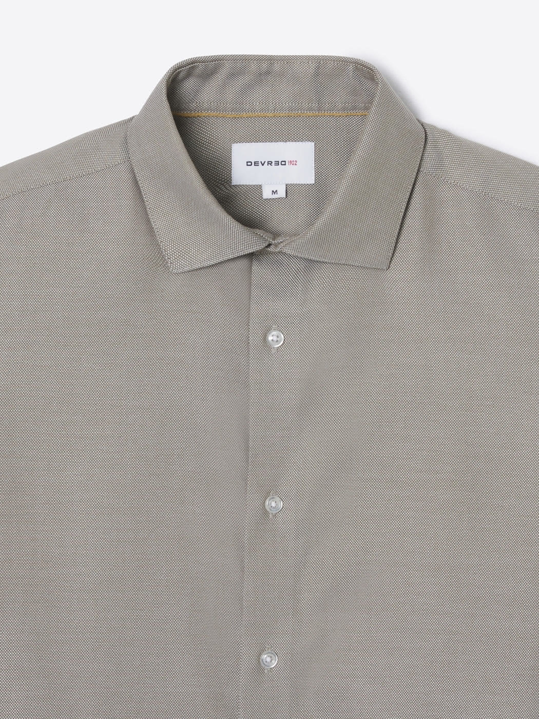 Chemise slim double retors unie - DEVRED 1902