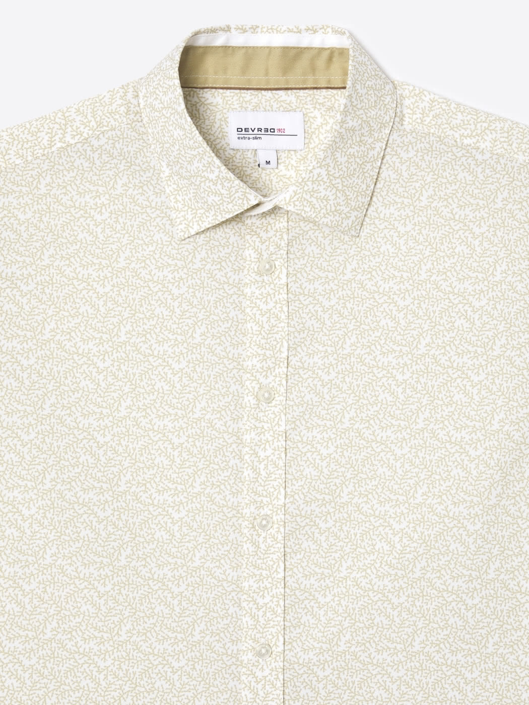 Chemise extraslim stretch à motif - DEVRED 1902