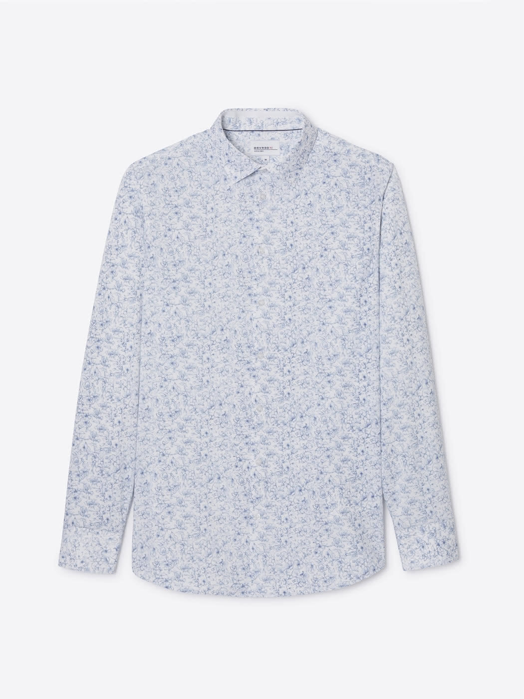 Chemise extraslim tissu traveler à motif - DEVRED 1902