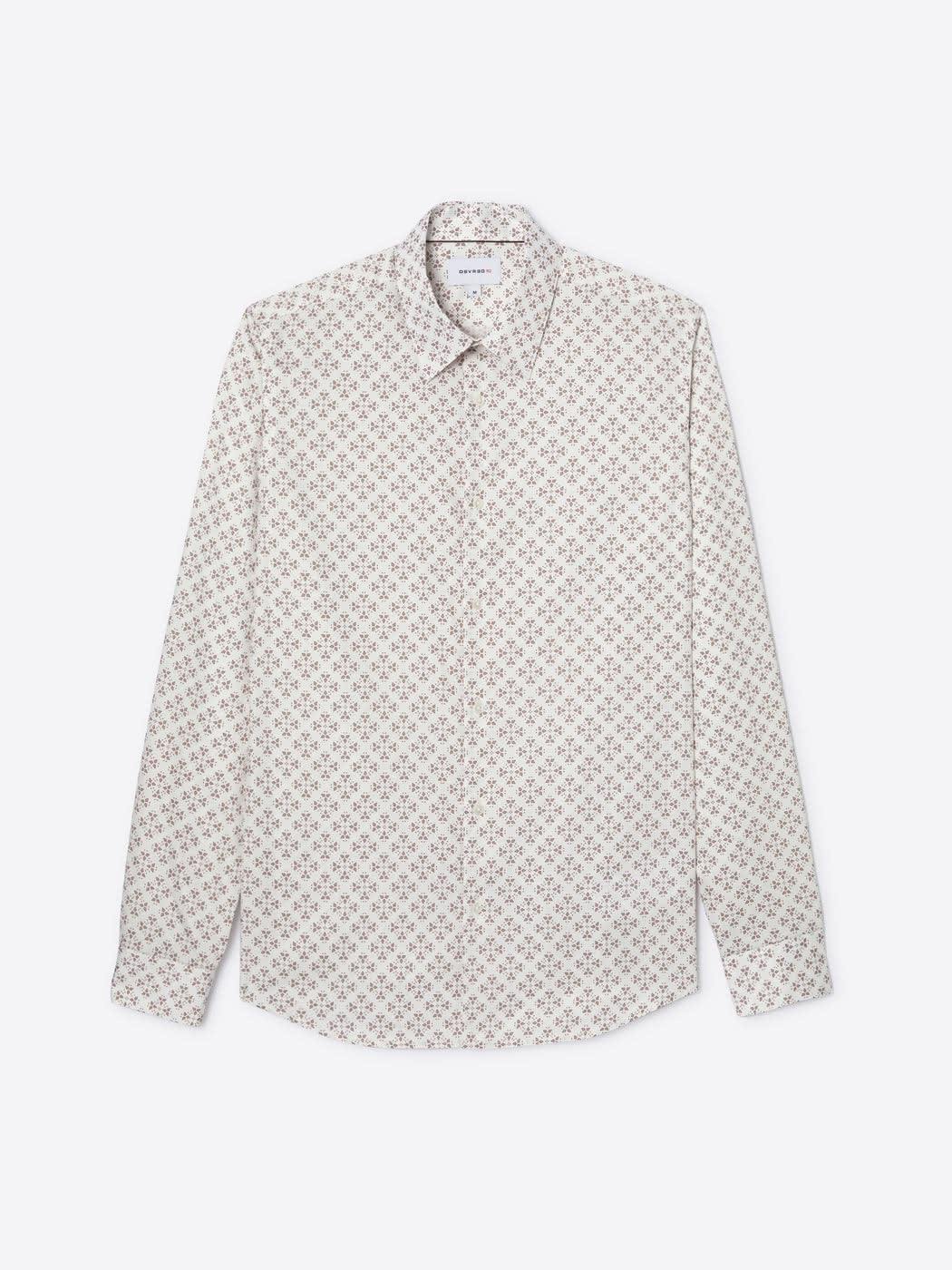 Chemise slim à motif - DEVRED 1902