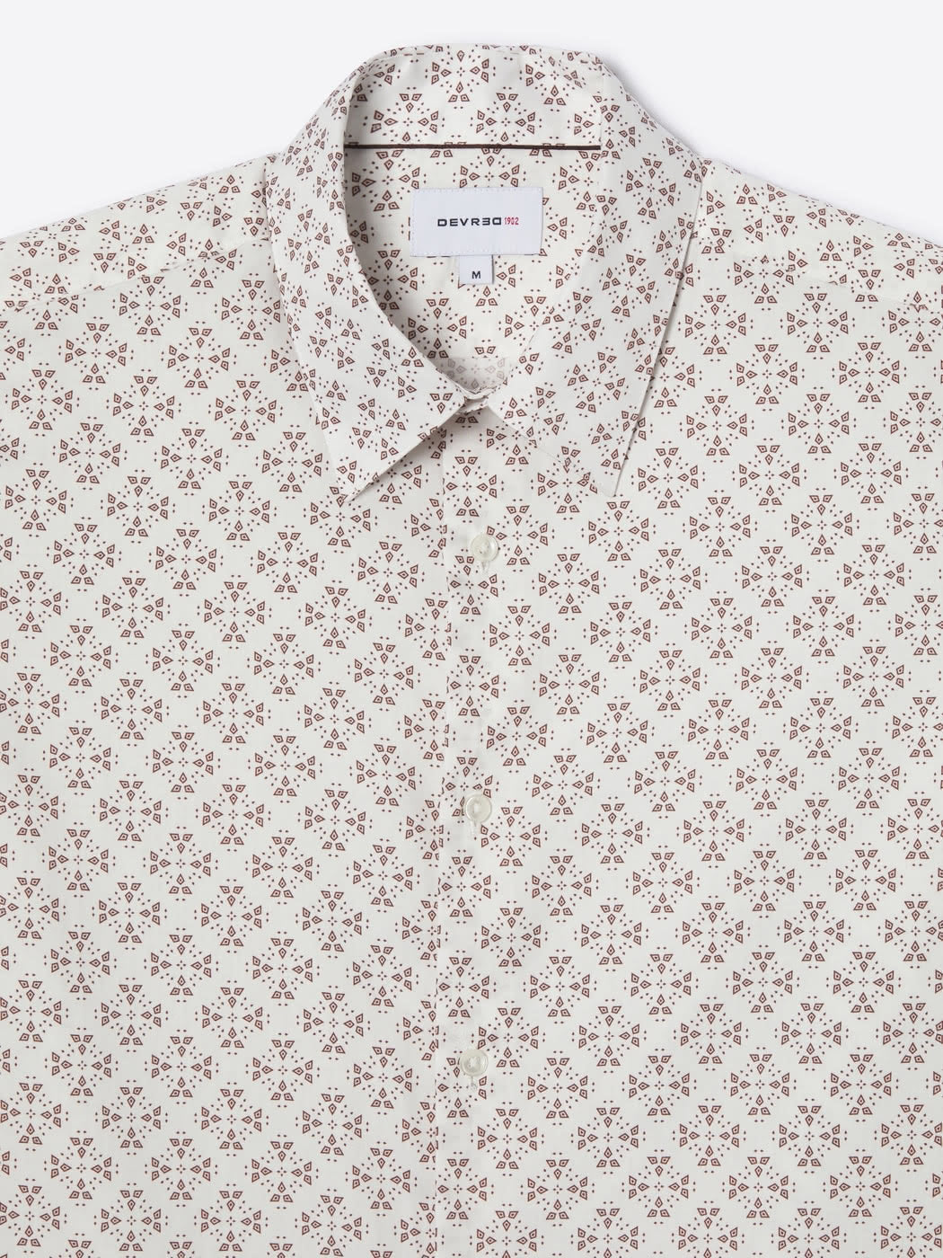 Chemise slim à motif - DEVRED 1902