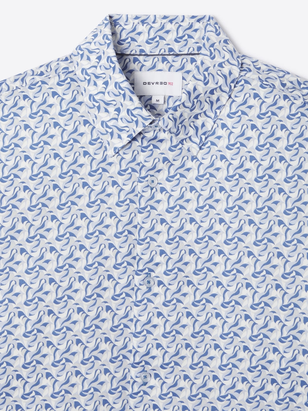 Chemise slim à motif - DEVRED 1902