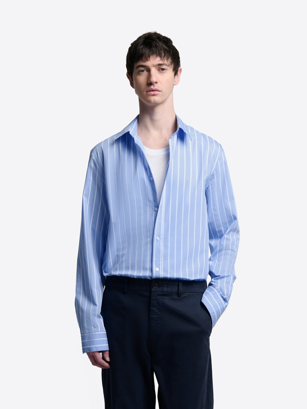 Chemise slim rayée - DEVRED 1902