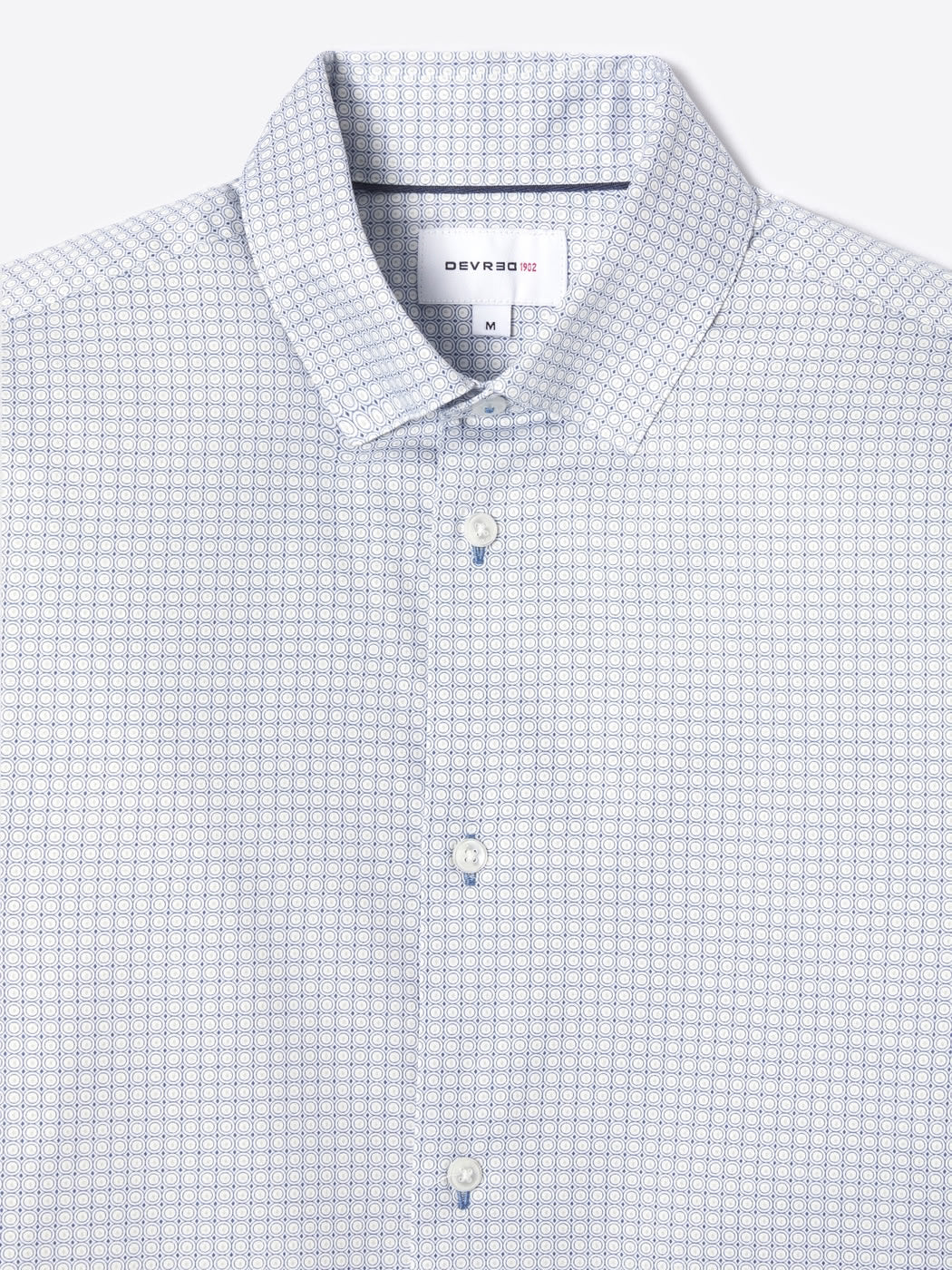 Chemise slim à motif - DEVRED 1902