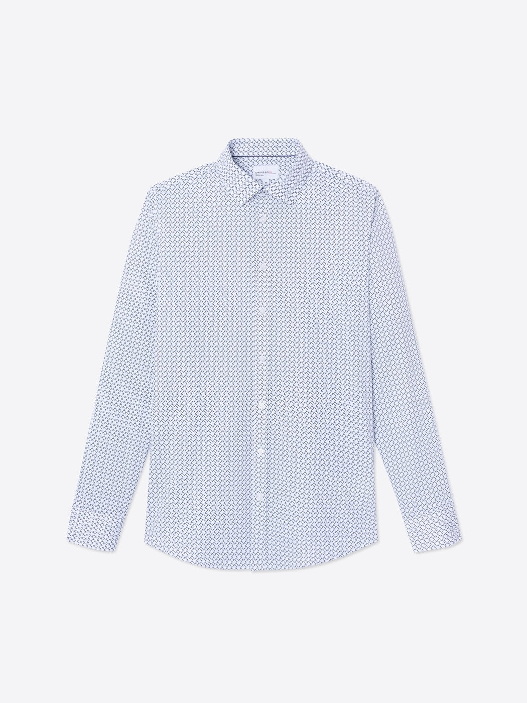 Chemise extraslim à motif - DEVRED 1902