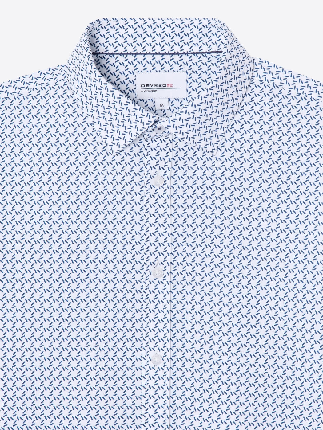 Chemise extraslim à motif - DEVRED 1902