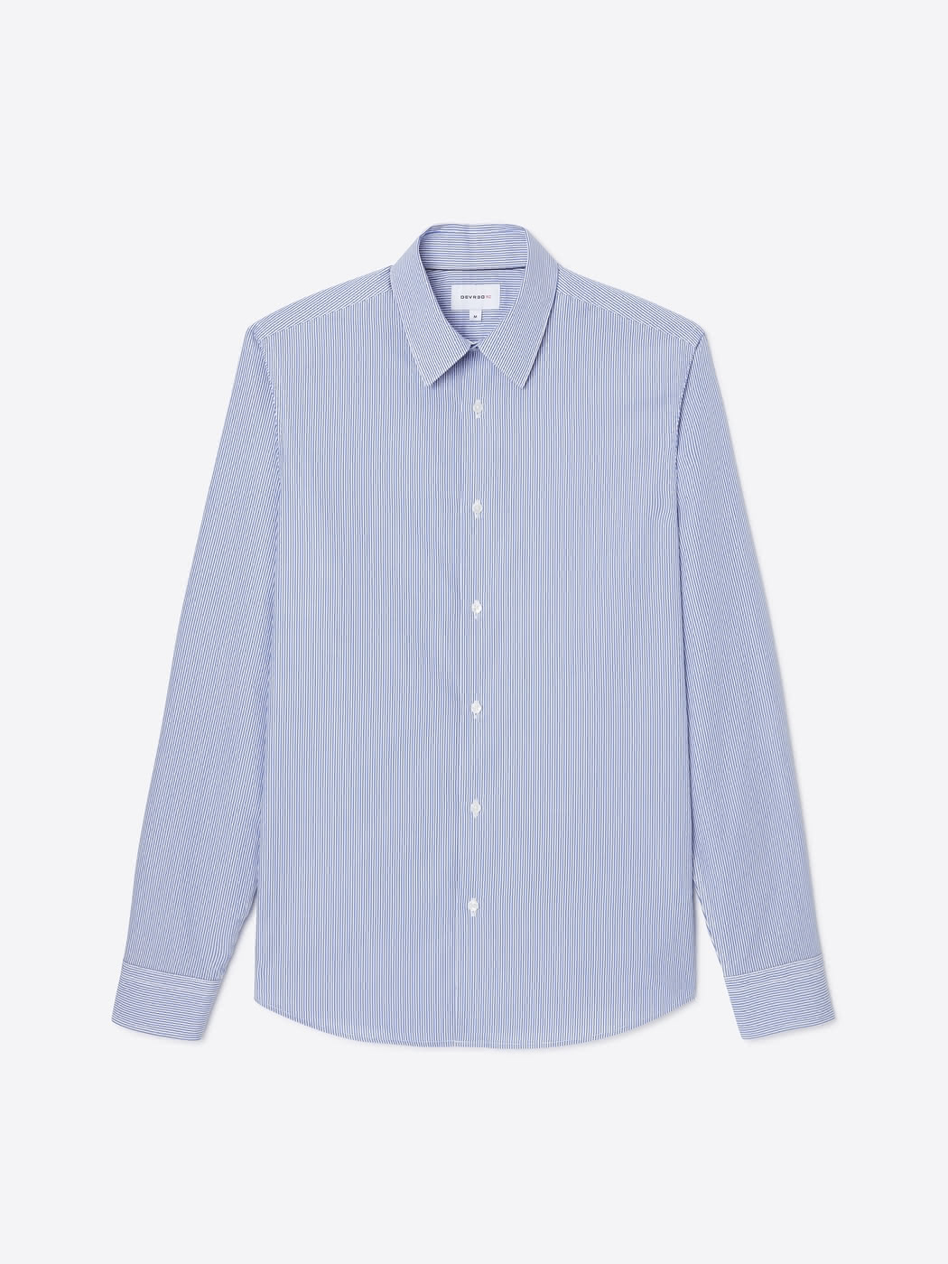 Chemise slim rayée en coton - DEVRED 1902