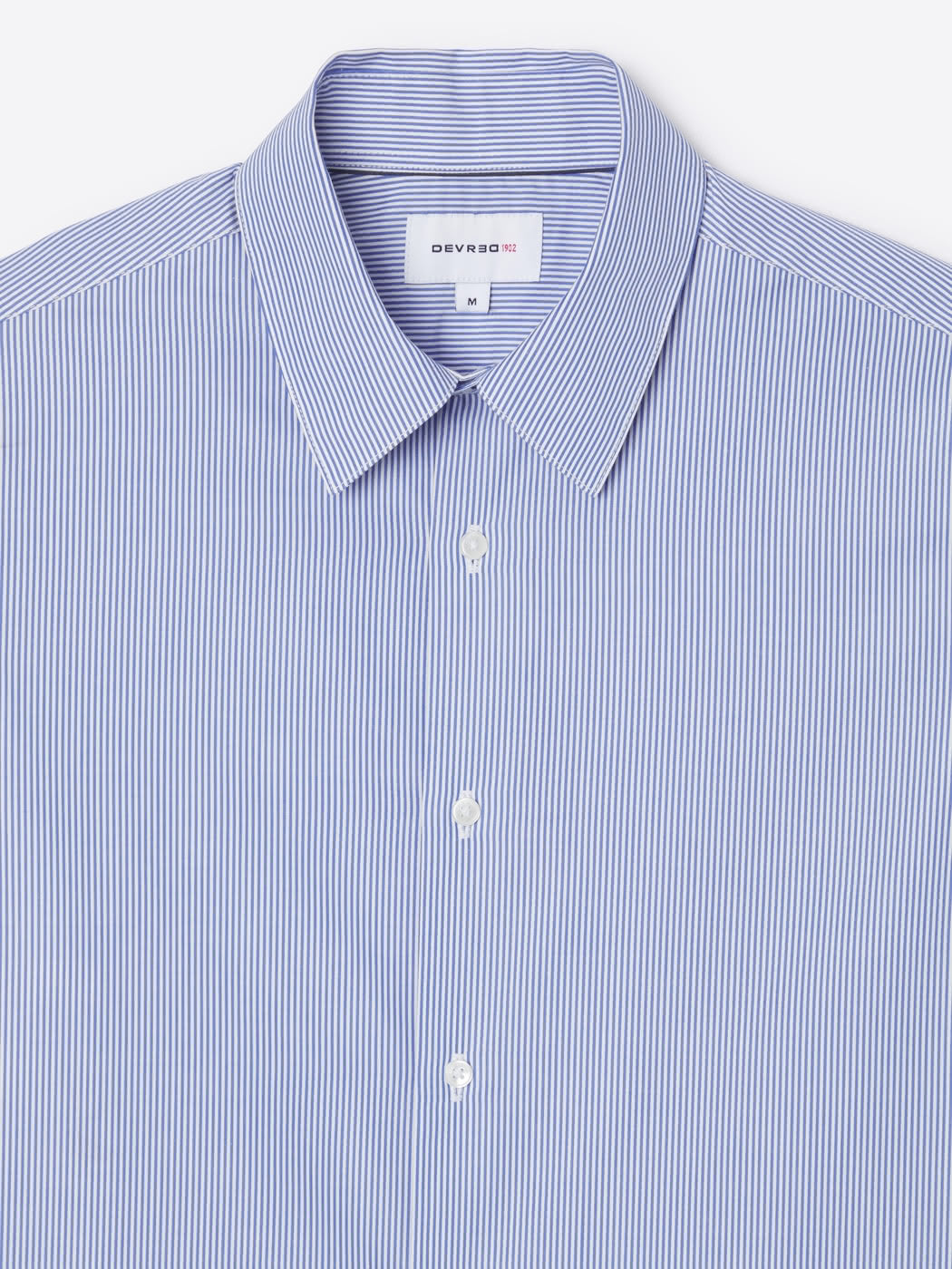 Chemise slim rayée en coton - DEVRED 1902