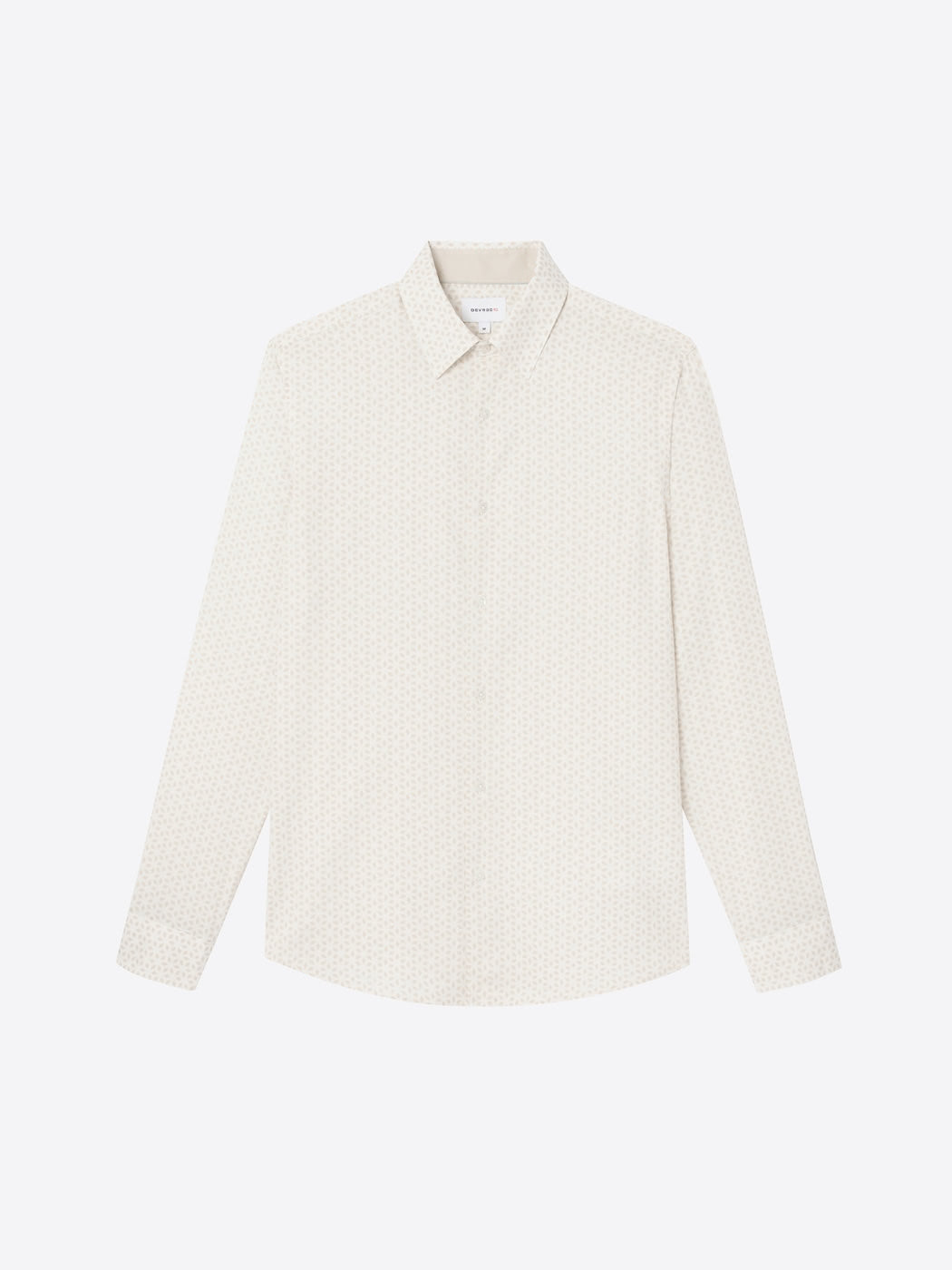 Chemise slim à motif en coton modal - DEVRED 1902