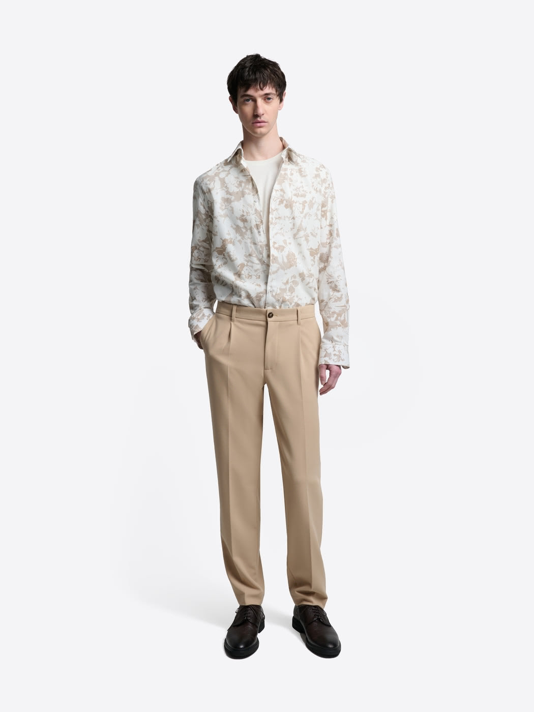 Chemise slim fleurie - DEVRED 1902