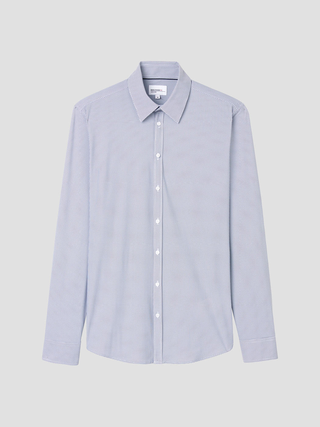 Chemise extraslim stretch à motif - DEVRED 1902