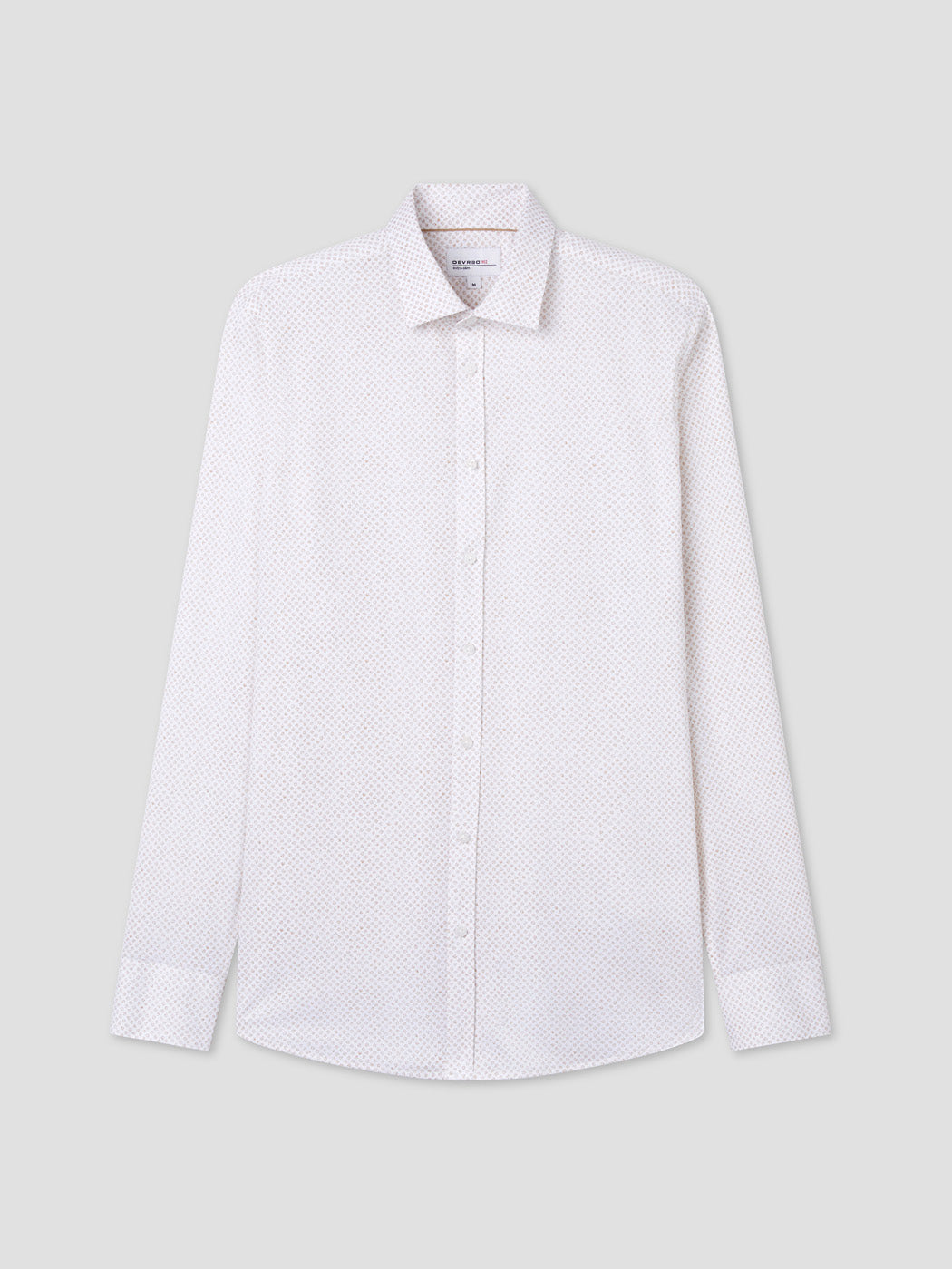 Chemise extraslim tissu traveler à motif - DEVRED 1902