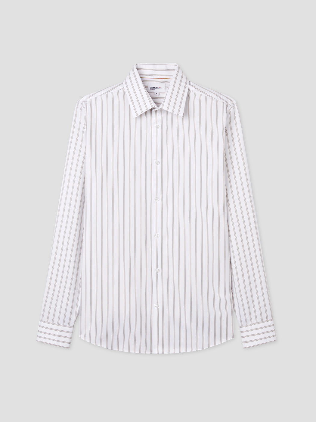 Chemise extraslim sans repassage rayée - DEVRED 1902