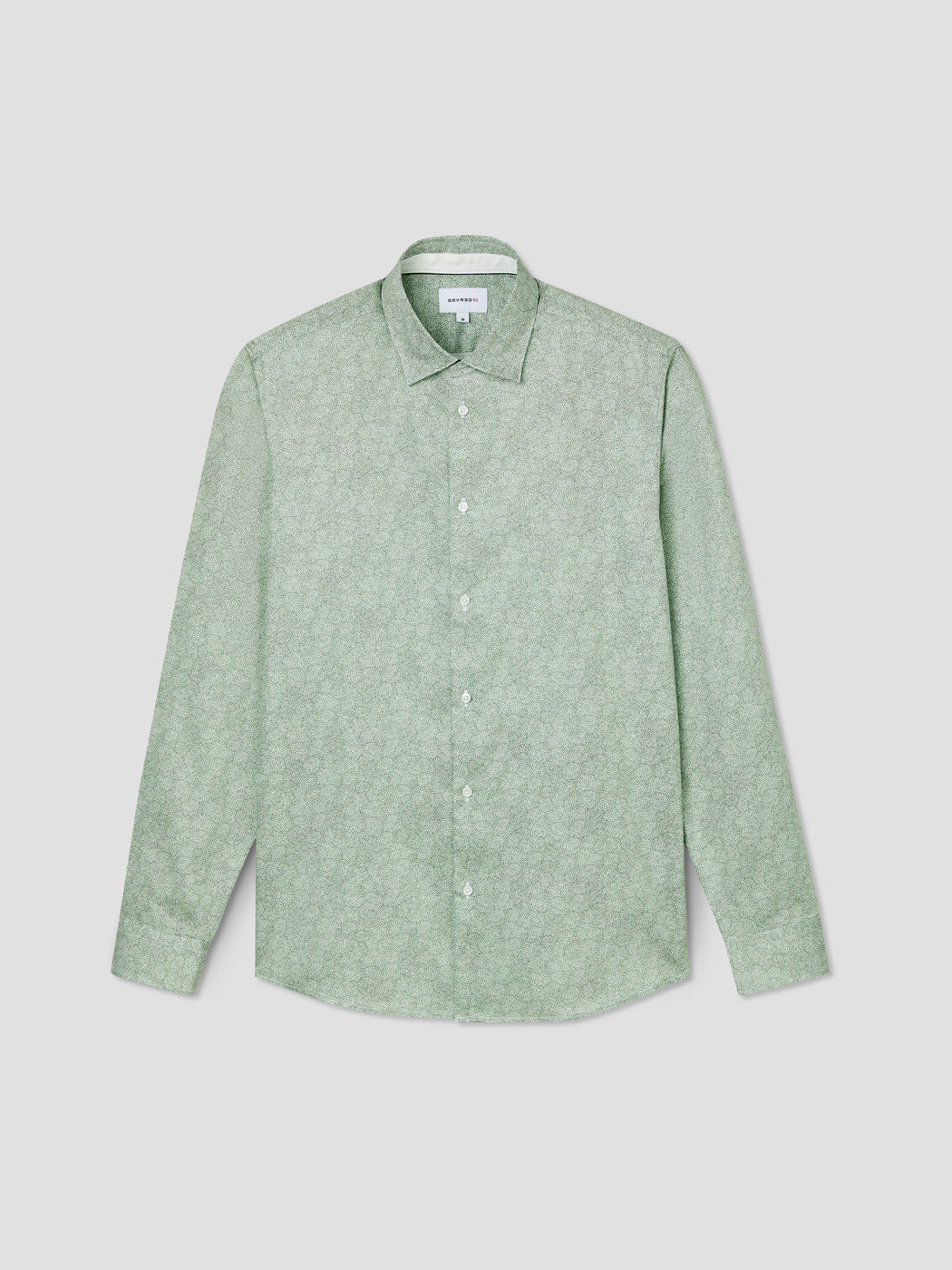 Chemise slim en coton à motif - DEVRED 1902