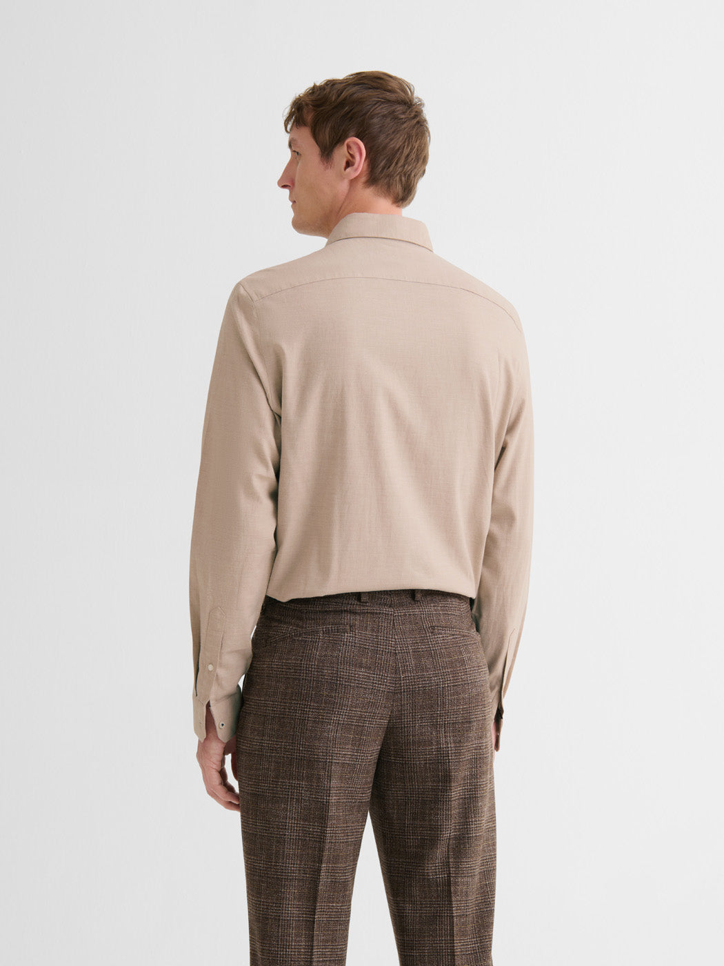 Chemise slim en coton laine - DEVRED 1902