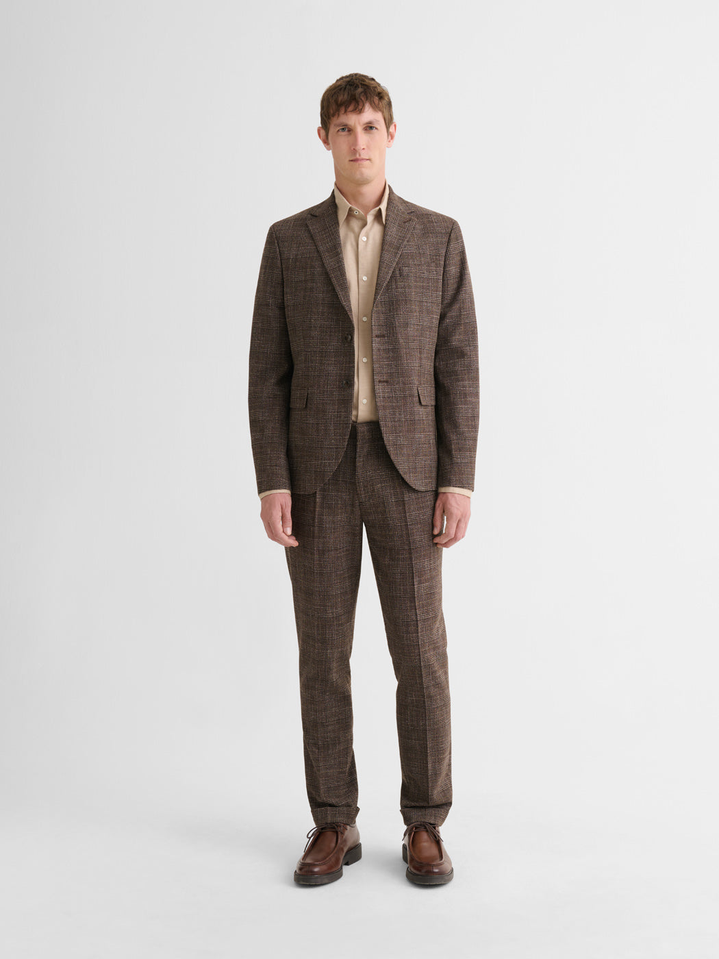Chemise slim en coton laine - DEVRED 1902